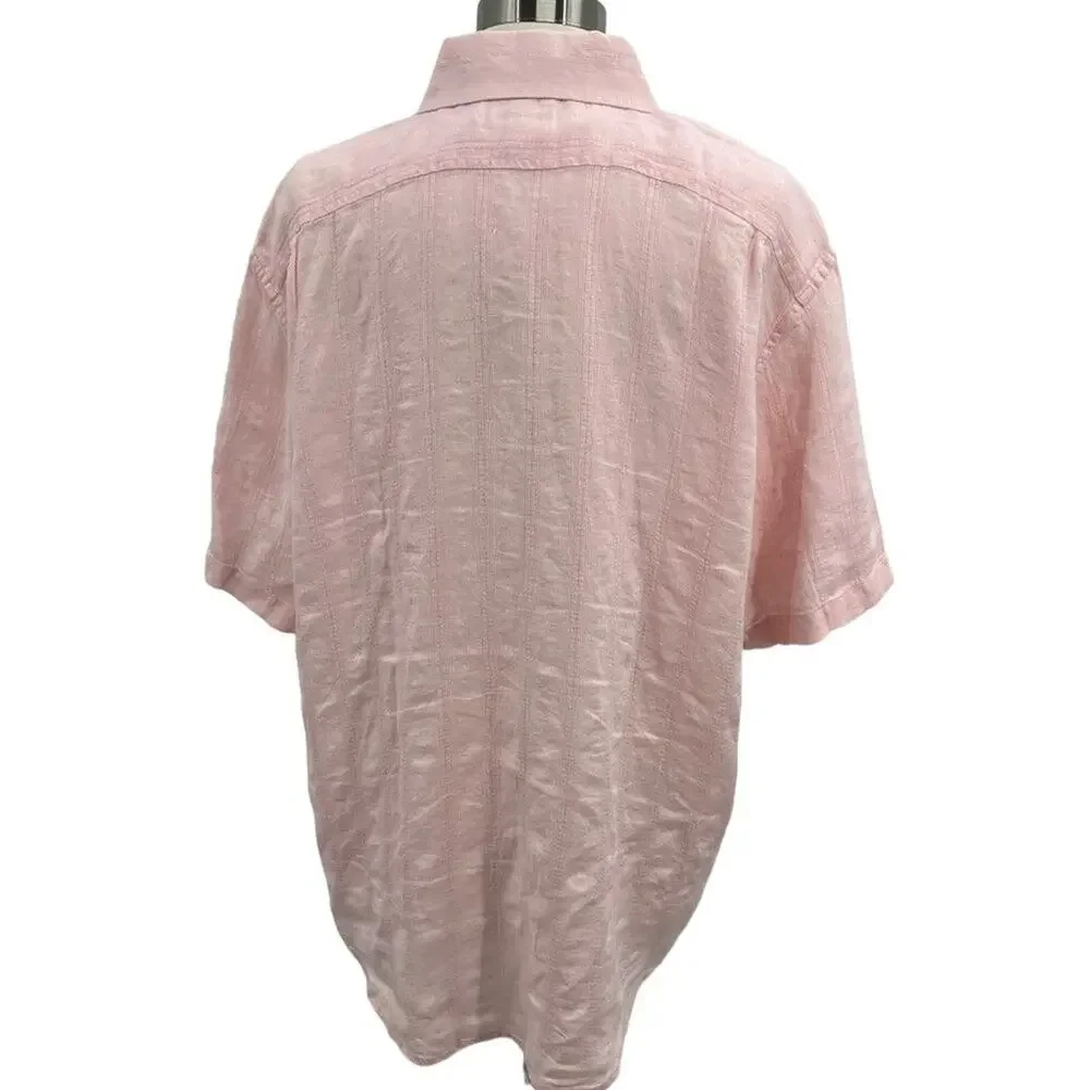 BANANA REPUBLIC Pink Button Up Shirt XL
